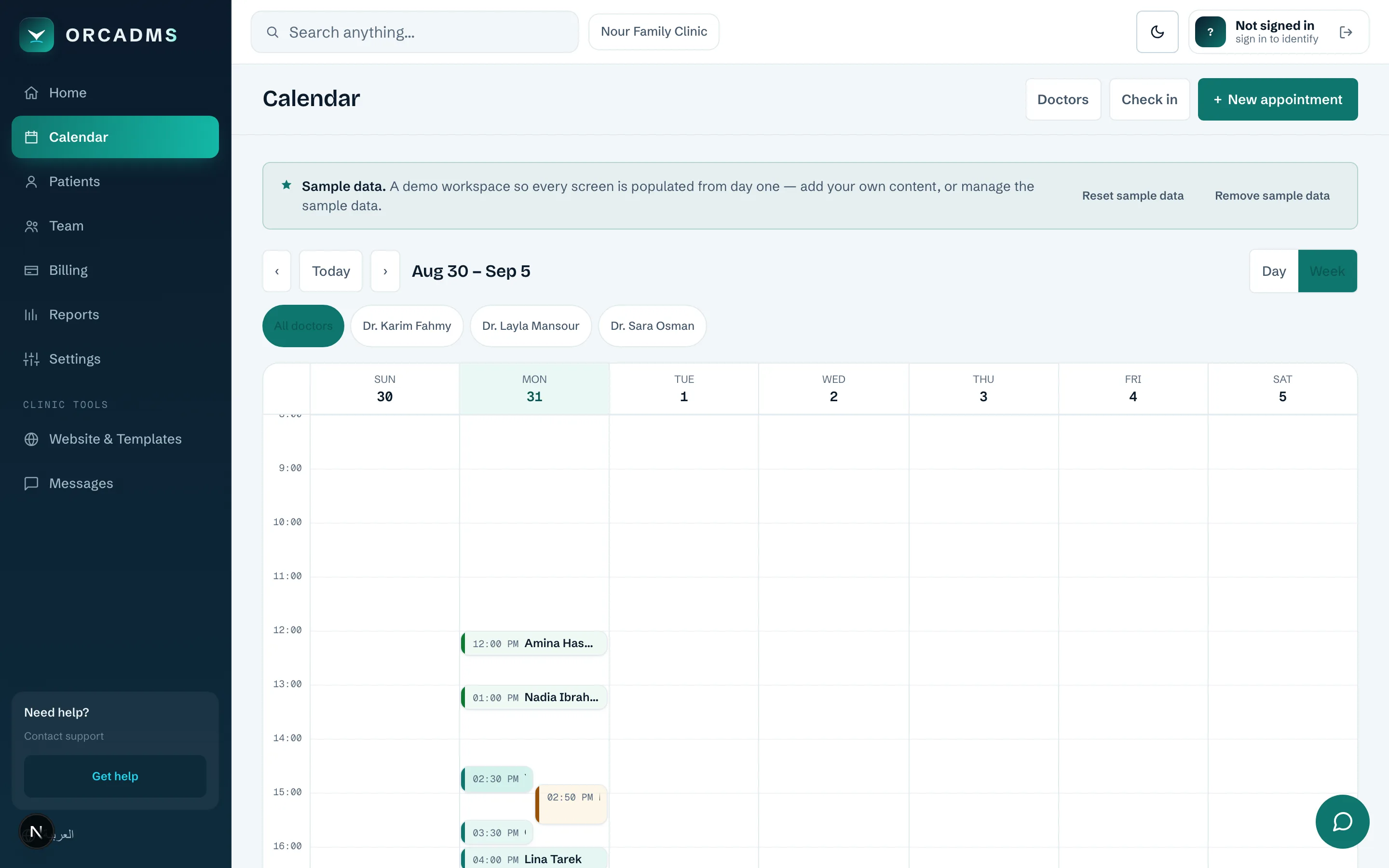 Calendar